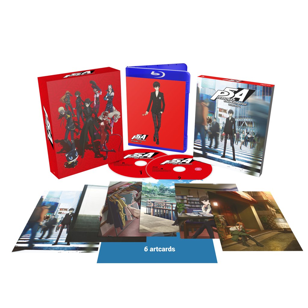 Anime Bluray - Persona 5 the Animation Collector's Edition Part 1