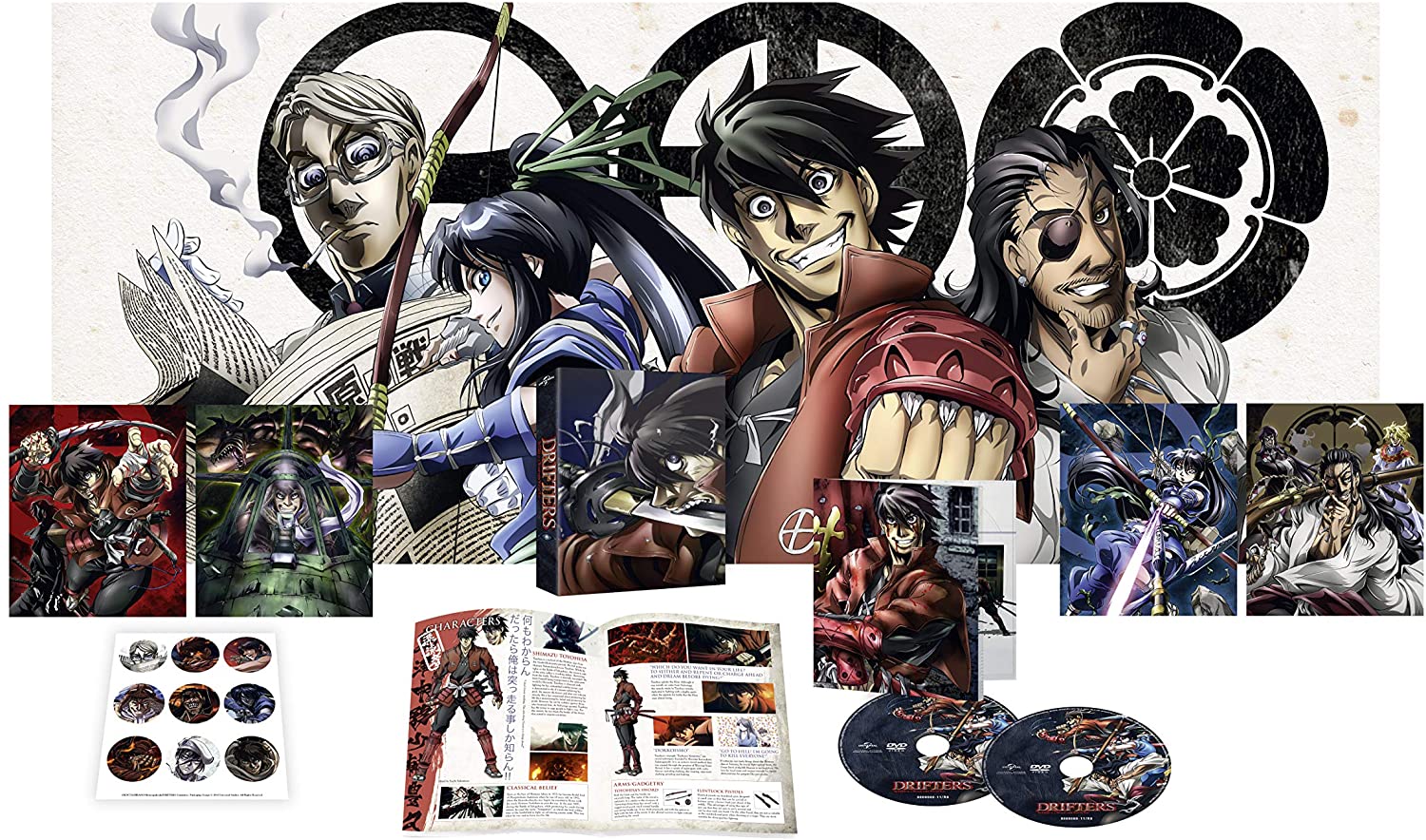 Drifters: The Complete Series (Blu-ray) 