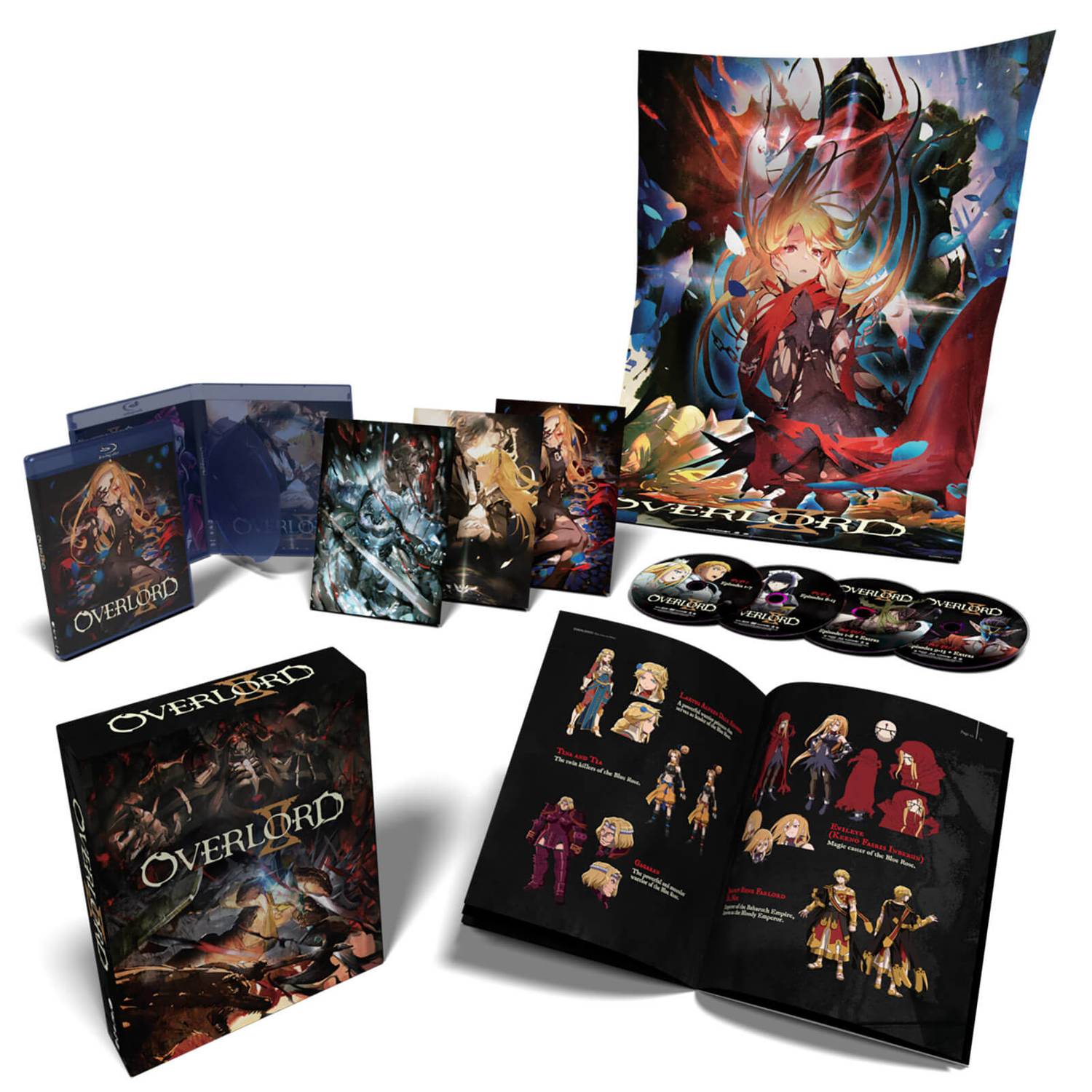 Overlord Temporada 1 (Collector) A4 (2Blu-ray) - Blu-ray - Compra filmes e  DVD na
