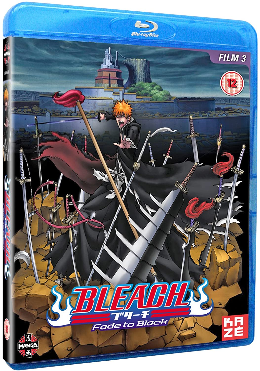 BLEACH Uncut S3 DVD Set 5-Discs Season 3 Ep 42-63 Anime Series