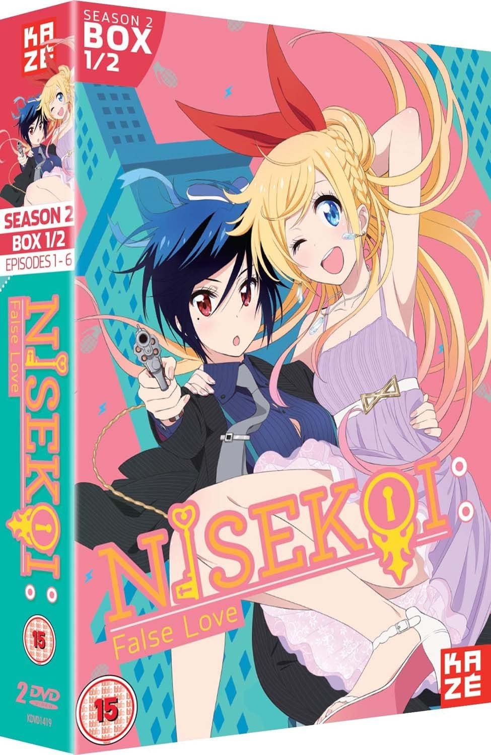 Anime Bluray - Nisekoi: False Love Season 2 Part 1 (Episodes 1 - 6)