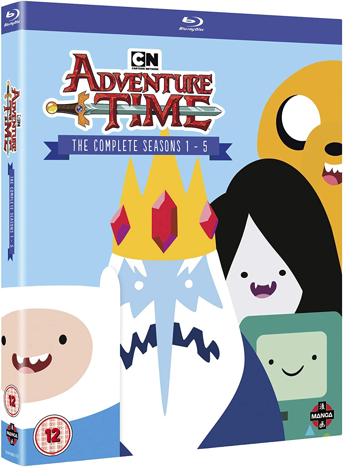 Anime Bluray Adventure Time Complete Seasons 1 5 Collection